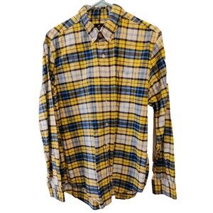 Men's American Eagle Outfitters Seriously Soft Sz M Classic Fit Flannel Shirt